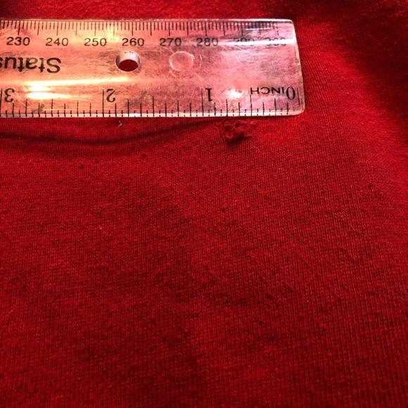 Thrasher Hoodie Red Men’s Large with Kangaroo Pocket Large - Picture 4 of 13